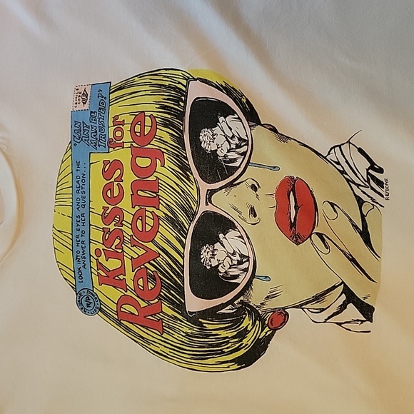Originals Kisses for Revenge Tee in Optic White, Small - Picture 3 of 8